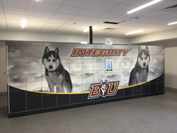 bloomsburg university lockers mailroom unveils technologically campus nation advanced most smart